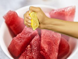Melón s citrónom - dokonalá kombinácia chutí. Ovocná bomba